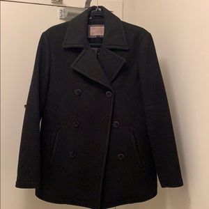 Winter pea coat worn twice